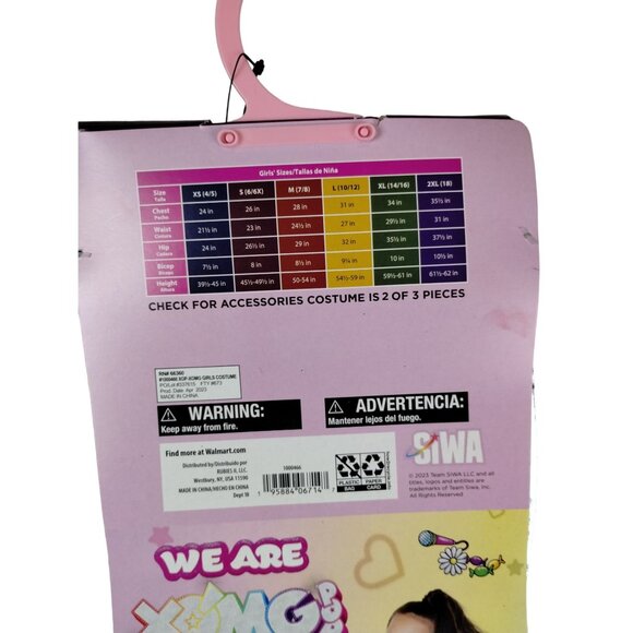 Rubies Girls S (6/6X) Jojo Siwa XOMGPOP Halloween Costume - Picture 4 of 8